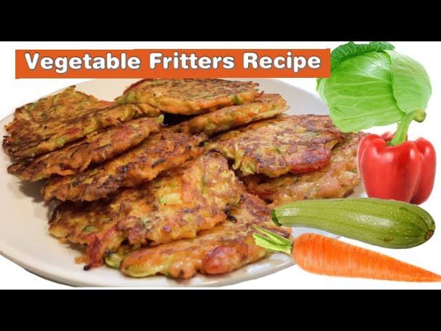 Vegetable Fritters Recipe | Cooking Maid Hongkong