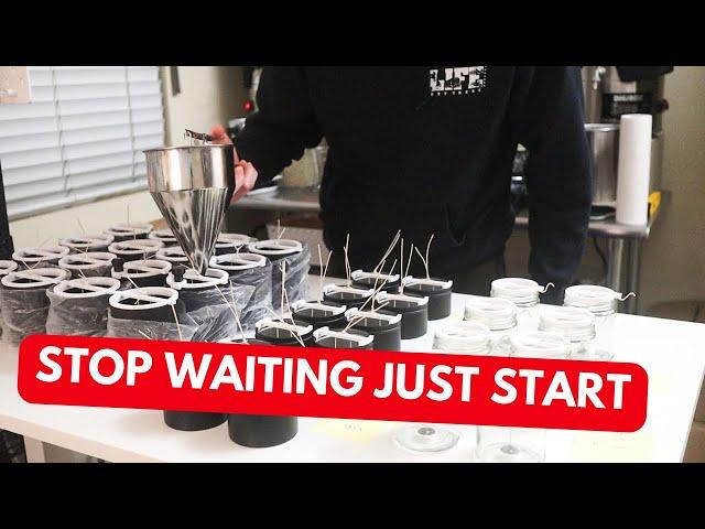 Stop Waiting For The "Perfect Time" To Start Your Candle Business... Start Now! Ep. 22