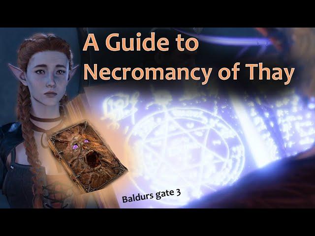 How to get necromancy of thay in Baldurs gate 3