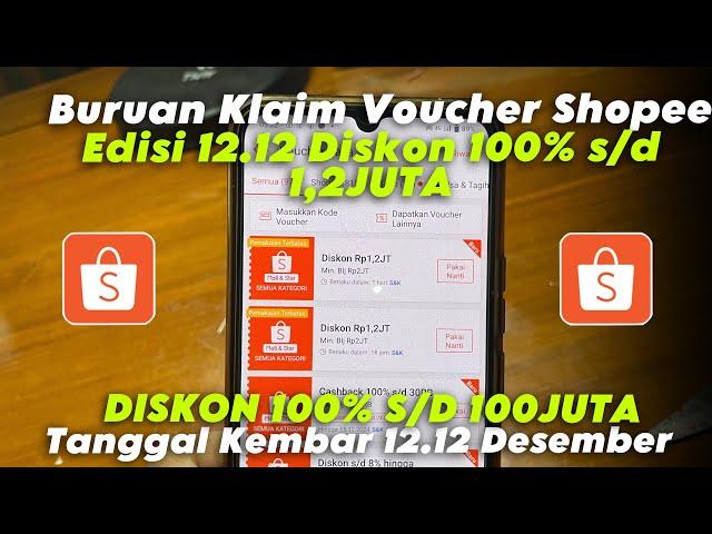 Cara Pakai Kode Voucher Shopee Edisi 12.12 Desember 2024 Diskon Belanja