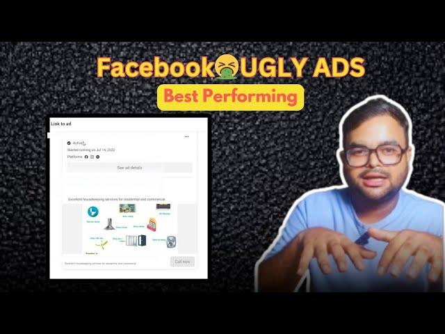 Facebook Ugly Ads performance | Reacting to Ugly ads | Why Ugly ads work?