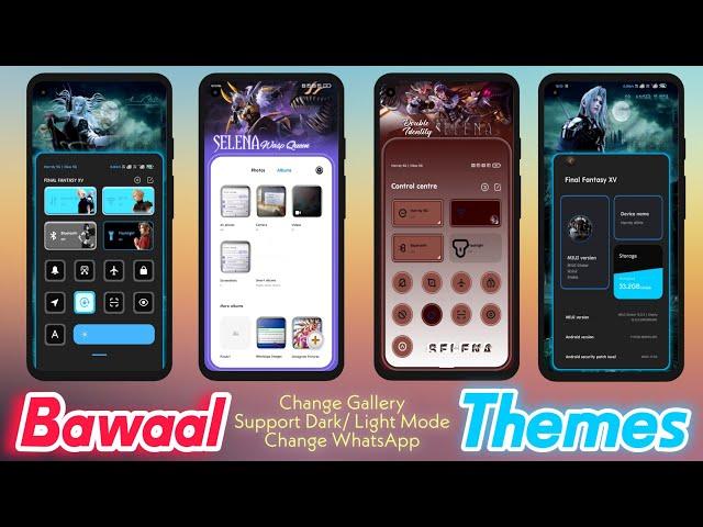 Top 2 Secret Miui 12 Premium Themes| MIUI 12 Theme Change Whatsapp Ui | Miui 12 Paid Theme used Free