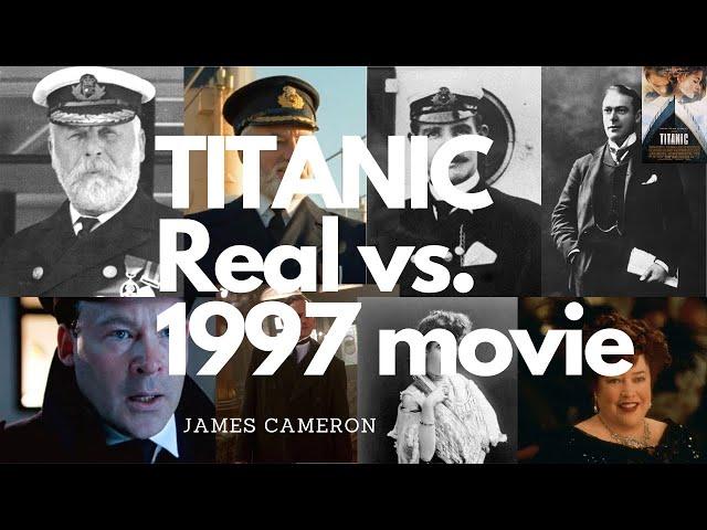 TITANIC Real People vs 1997 James Cameron Film Cast (PART 1) [HD]