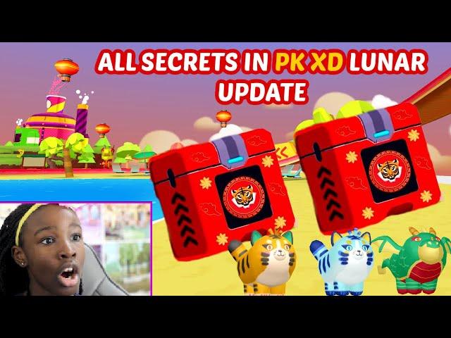 ALL SECRETS IN PK XD LUNAR NEW YEAR UPDATE