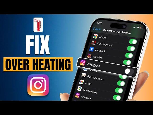 How to Fix Instagram Overheating on iPhone | iPhone Getting Hot While Using Instagram