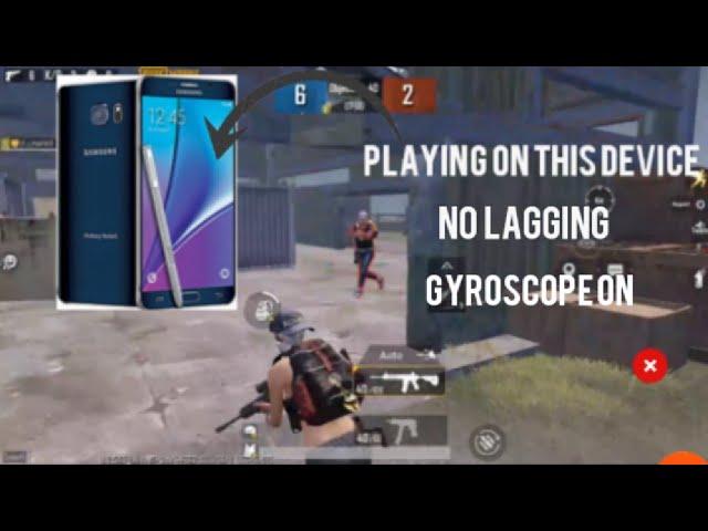 SAMSUNG GALAXY NOTE 5 PUBG MOBILE GAMEPLAY TEST in 2021