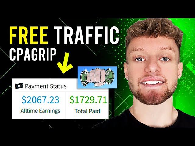 CPAGrip Free Traffic Method 2023 (Earn $100/Day)