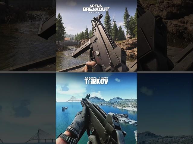 Arena Breakout Infinite vs Escape From Tarkov Weapons Comparison