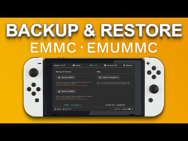 How to Backup and Restore Your Switch