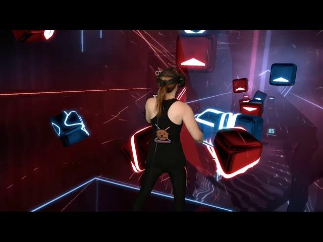 Beat Saber || Overkill by RIOT (Expert+) || Mixed Reality