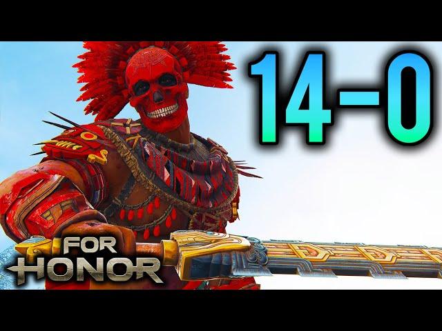 Ocelotl 14 Kill Flawless Match - Day 1 Gameplay [For Honor]