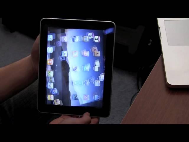 iPad - Using the iPad, Unboxing, and a few Apps