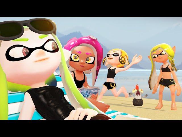 [Splatoon Animation] Seaside Fun