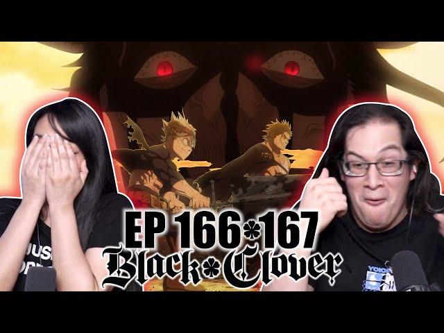 ASTA & YAMI VS DANTE!!? | Black Clover Episode 166-167 Reaction