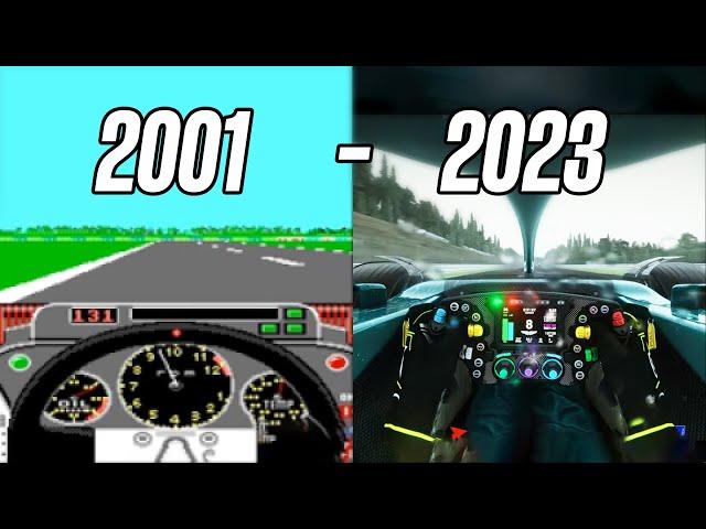 Evolution of Sim Racing Games | 1982 - 2023