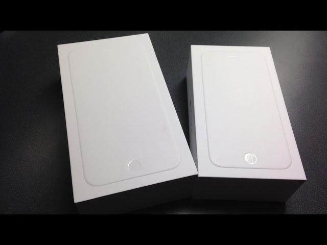 Unboxing the Apple iPhone 6 & iPhone 6 Plus