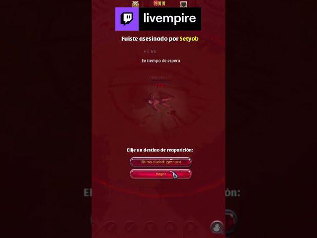 Primer F en Vivo jajaja | livempire en #Twitch