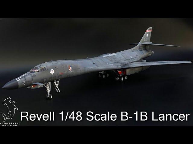 Revell B-1B Lancer 1/48 scale | Full Build Video