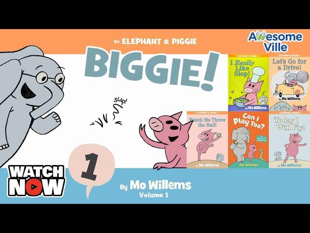 An Elephant & Piggie Biggie Volume #1 - read aloud stories collection!