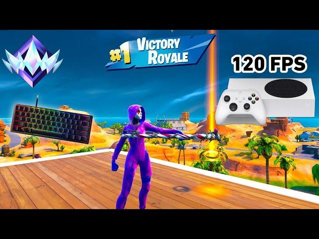 Fortnite Unreal Ranked Reload | Xbox Series S | Keyboard & Mouse Gameplay | 120 FPS | 1080P | Duo