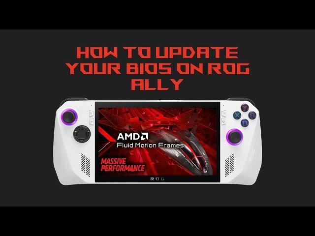 How to Update BIOS on ROG Ally