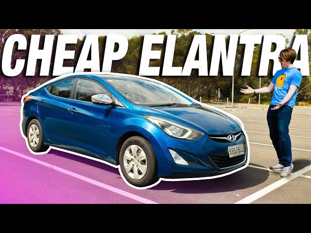 I Bought A Dirt Cheap Hyundai Elantra... With A Problem!