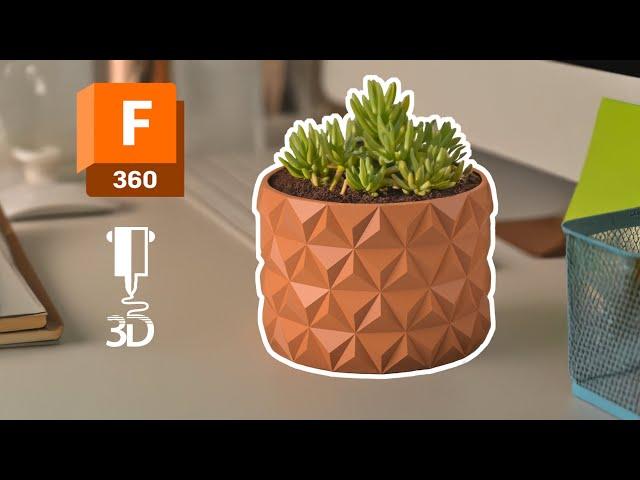 Fusion 360: Geometric Designs for 3D Printing