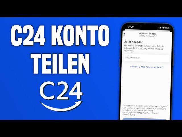 C24 Konto teilen mit Freunden & Familie | C24 Bank Gemeinschaftskonto eröffnen