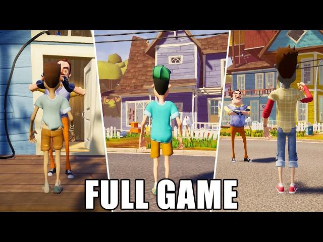 Hello Neighbor in Third Person | Full Game