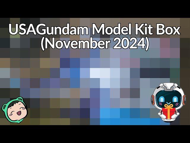 Unboxing the USAGundam Model Kit Box for November 2024!