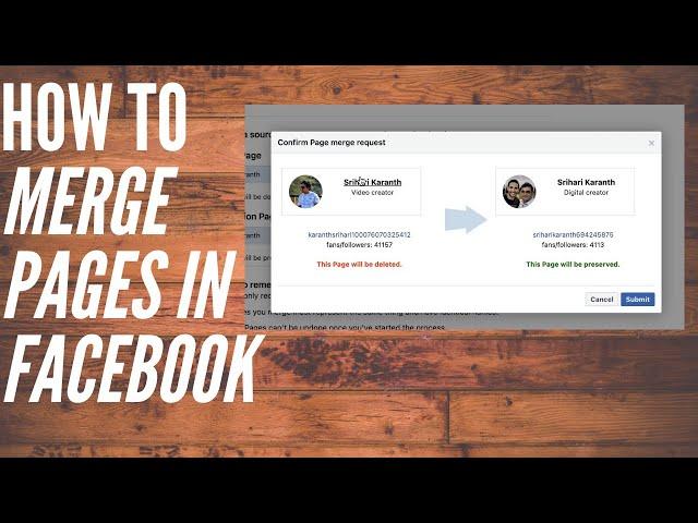 How to Merge Pages on Facebook | Meta Business Suite | New Page Experience