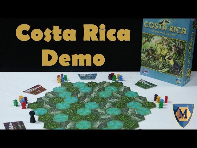 Costa Rica Unboxing and Demo from Mayfair Games Game Trade Media