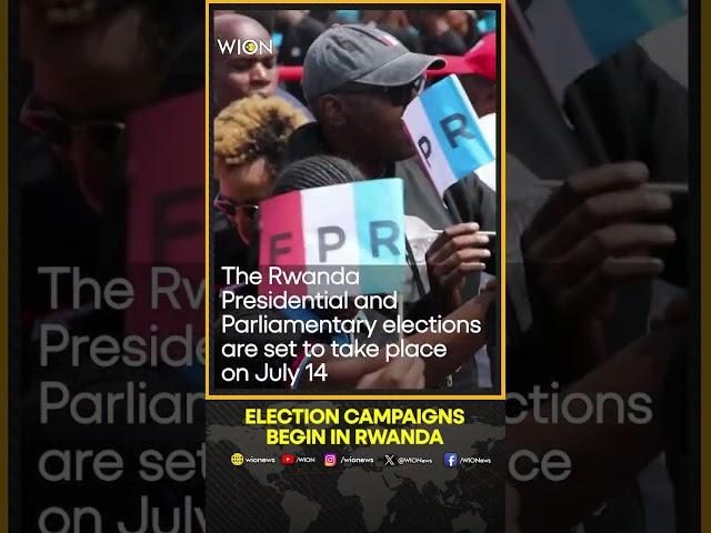 Campaigns begin ahead of presidential, legislative polls in Rwanda | WION Shorts