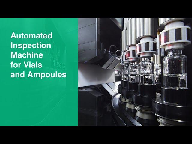 AIM 8000 Series: Automated Inspection Machine for Vials and Ampoules