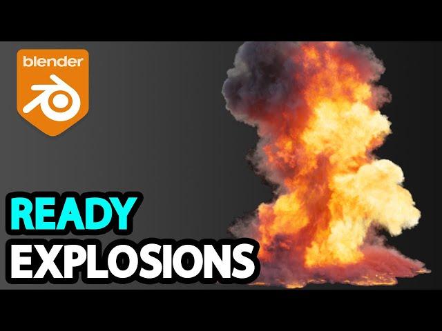 New Blender Addon to Create Realistic Explosions | VDB Lab