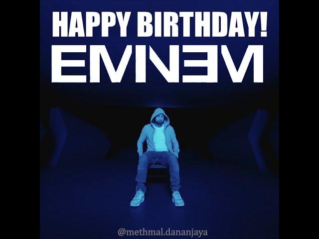 Happy Birthday Eminem, This is Stan