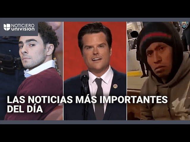 Luigi Mangione se declara "no culpable" en Nueva York: las noticias más importantes en cinco minutos