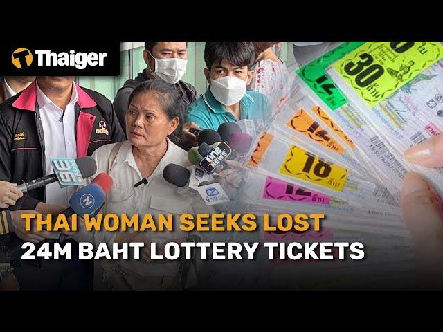 Thailand News | Thai woman searches for lost winning lottery tickets to claim 24 million baht