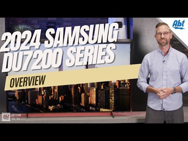 Samsung DU7200 Series TV Overview