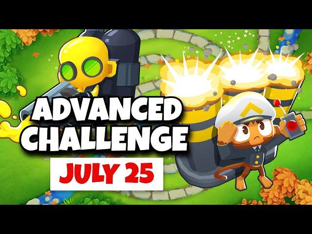 BTD6 Advanced Challenge | How To Pop Camo? | July 25, 2024