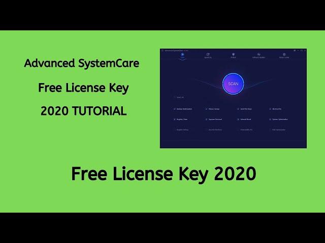 Advanced SystemCare 13 PRO License Key 2020 - Advanced SystemCare 13 PRO Activation Code