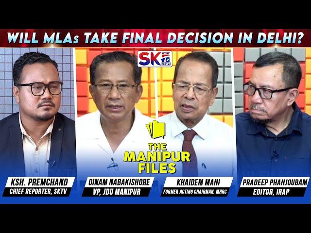 ''WILL MLAs TAKE FINAL DECISION IN DELHI?" on "THE MANIPUR FILES" [29/06/24] [LIVE]