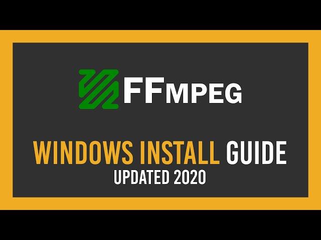 How To: Download+Install FFMPEG on Windows 10 | Full Guide