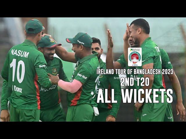 All Wickets || Bangladesh vs Ireland || 2nd T20I || Ireland tour of Bangladesh 2023