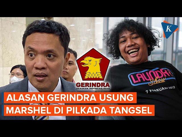 Alasan Gerindra Dukung Marshel Maju Calon Wakil Wali Kota Tangsel di Pilkada 2024