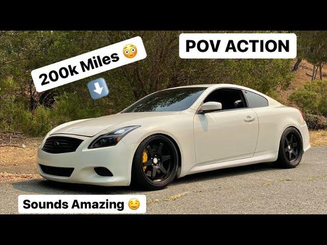 G37 HITS THE BACKROADS  (POV ACTION)