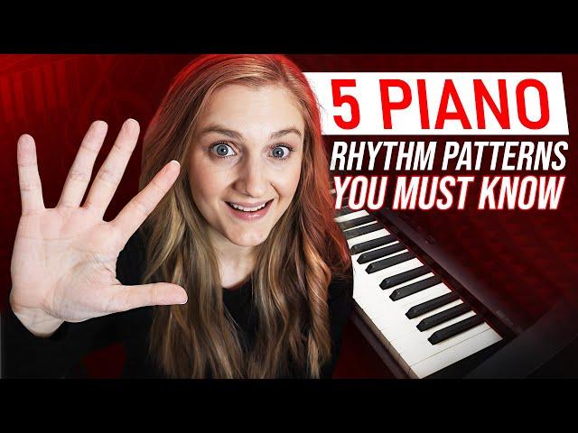 5 Beginner Piano Rhythm Patterns That Make You Sound PRO