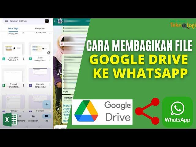 How To Share Files On Google Drive To Whatsapp