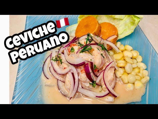 CEVICHE PERUANO |explicado paso a paso, con invitado especial Chef Rudy|