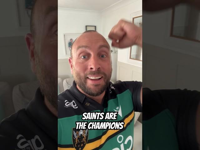 Northampton Saints are the champions! #Rugby #TheRugbyGuy #NorthamptonSaints